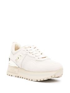 LIU JO Maxi Wonder platform sneakers - Beige