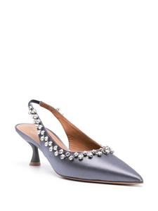 Malone Souliers Giselle 60mm leather pumps - Grijs