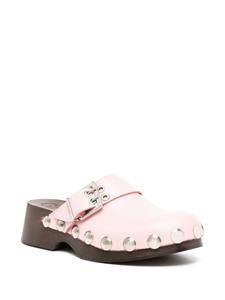 GANNI Muiltjes met studs - Roze