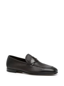 TOM FORD Sean twist-detail leather loafers - Bruin