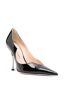 Blumarine cut-out-detail leather pumps - Zwart