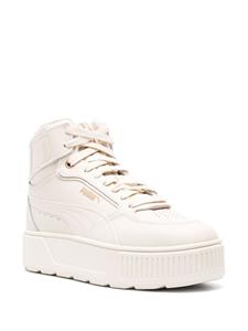 PUMA Karmen Rebelle Mid WTR leather sneakers - Beige