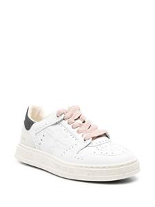 Premiata perforated leather sneakers - Wit