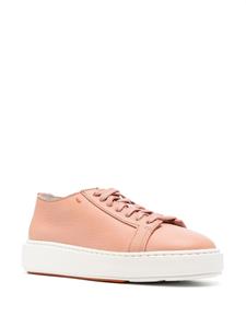 Santoni Leren sneakers - Roze