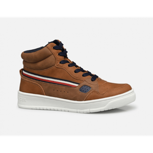 Tommy Hilfiger Jongens Sneaker Hoog Cognac COGNAC 