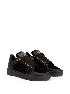 Giuseppe Zanotti Sneakers met ronde neus - Zwart