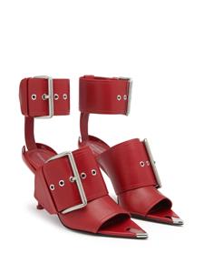 Alexander McQueen Sandalen met gespbandje - Rood