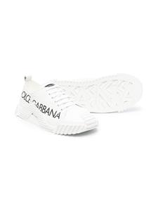 Dolce & Gabbana Kids Sneakers met logoprint - Wit