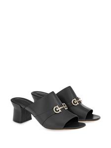 Ferragamo Gancini sandalen - Zwart