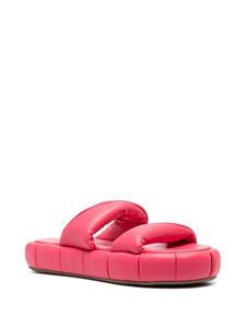 Themoirè Air platform slippers - Roze