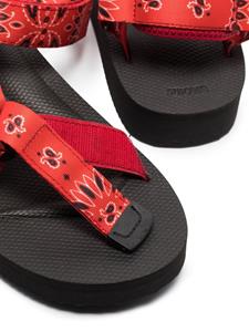 Suicoke DEPA sandalen met bandjes - Rood