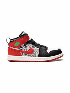 Jordan Kids Air Jordan 1 Holiday sneakers - Zwart