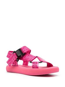 Off-White Sandalen met logoprint - Roze