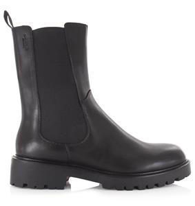 Vagabond Kenova Zwart Leer Chelsea boots Dames