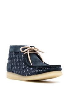 Clarks Originals Veterlaarzen met gestikt detail - Blauw