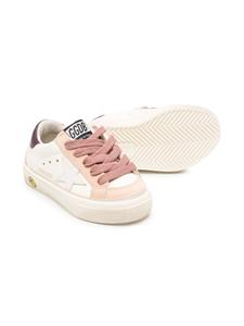 Golden Goose Kids May Young low-top sneakers - Wit