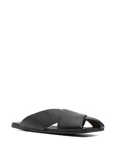 Marsèll Spatula sandalen met gekruiste bandjes - Zwart