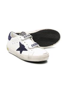 Golden Goose Kids Superstar sneakers met gerafeld detail - Wit