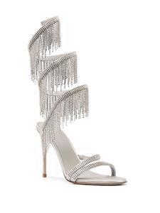 Le Silla Jewels sandalen verfraaid met kristallen - Zilver
