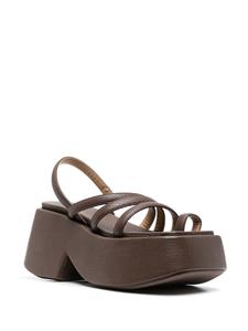 Marsèll Slingback sandalen - Bruin