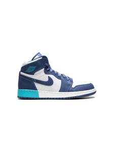 Jordan Kids Air Jordan 1 Retro High sneakers - Blauw