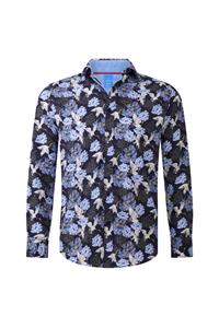Lureaux Crane Bird Overhemd-L -  - Handgemaakte Nette Schoenen Voor Heren