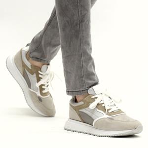 DSTRCT Sneaker Heren Grijs/Taupe