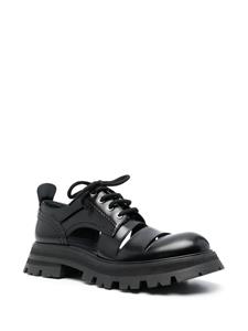 Alexander McQueen Leren Oxford schoenen - Zwart