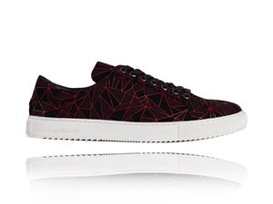 Lureaux Red Spider Sneakers -  - Handgemaakte Nette Schoenen Voor Heren