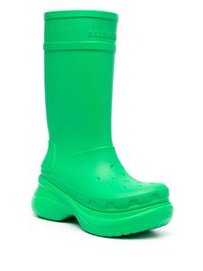 Balenciaga x Crocs chunky regenlaarzen - Groen