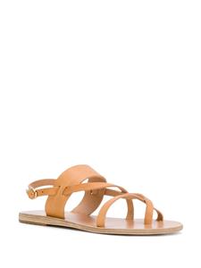 Ancient Greek Sandals Alethea platte sandalen - Beige