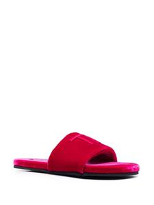 TOM FORD Fluwelen slippers - Roze