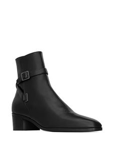 Saint Laurent Jodhpur leren laarzen - Zwart