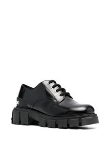 Love Moschino Oxford leren schoenen - Zwart