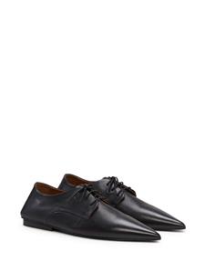 Marsèll Oxford schoenen met puntige neus - Zwart