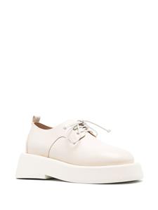 Marsèll Oxford leren veterschoenen - Beige