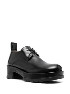 SAPIO Oxford schoenen met blokhak - Zwart