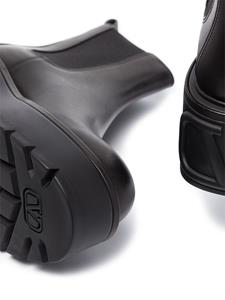 Valentino Uniqueform Chelsea laarzen met plateauzool - Zwart