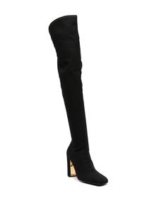 Valentino Overknee laarzen - Zwart