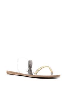 Ancient Greek Sandals Sandalen met open neus - Zilver