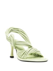 Proenza Schouler Pipe sandalen met bandjes - Groen