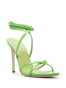 Paris Texas Sandalen met veters - Groen