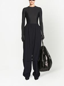 Balenciaga Pantalon met baggy-cut - Zwart