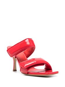 GIABORGHINI Perni sandalen met dubbele bandjes - Rood