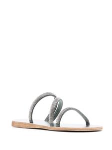 Ancient Greek Sandals Metallic sandalen - Zilver