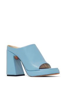 Proenza Schouler Forma sandalen met plateauzool - Blauw