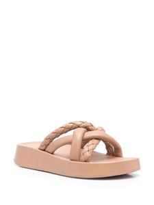 Ash Vanessa slippers met plateauzool - Beige