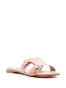 Santoni Leren sandalen - Roze