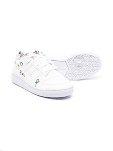 Adidas Kids x Hello Kitty Forum leren sneakers - Wit