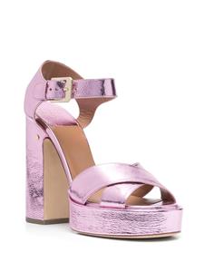 Laurence Dacade Rosange metallic sandalen - Roze